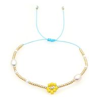 Nihaojewelry Wholesale Jewelry Fashion Beads Hand-woven Small Daisy Bracelet main image 6