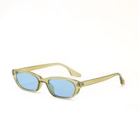 Wholesale Gradient Small Frame Oval Sunglasses Nihaojewelry sku image 3
