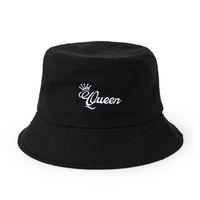 Wholesale Letter Embroidery Sunshade Wide Brim Hip-hop Style Basin Hat Nihaojewelry sku image 1