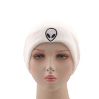 Wholesale Alien Embroidery Knitted Woolen Hat Nihaojewelry sku image 4