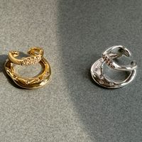 Wholesale Jewelry Copper Zirconium Circle Ear Bone Clip Nihaojewelry main image 5