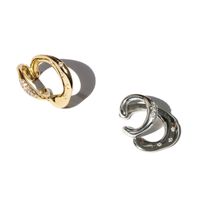 Wholesale Jewelry Copper Zirconium Circle Ear Bone Clip Nihaojewelry main image 6