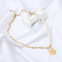 Heart Shape Lock Pendant Stainless Steel Fashion Necklace Wholesale Jewelry Nihaojewelry main image 4