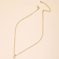 Wholesale Jewelry Simple Heart Pendant Thin Necklace Nihaojewelry main image 5