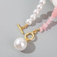 Wholesale Jewelry Asymmetrical Pearl Gravel Necklace Nihaojewelry main image 6