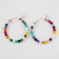 Wholesale Jewelry Ethnic Beaded Colorful Earrings Nihaojewelry main image 5