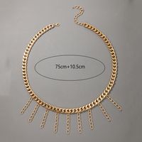 Wholesale Jewelry Simple Tassel Thick Waist Chain Nihaojewelry main image 6