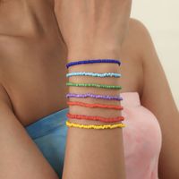 Wholesale Jewelry Geometric Woven Colorful Beaded Bracelet Set Nihaojewelry main image 1