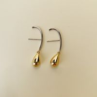 Wholesale Jewelry Water Drop Long Copper Earrings Nihaojewelry sku image 1