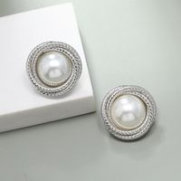 Wholesale Jewelry Baroque Pearl Winding Stud Earrings Nihaojewelry sku image 2