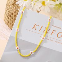Simple Style Geometric Beaded Inlaid Pearls Women's Necklace sku image 21