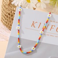 Simple Style Geometric Beaded Inlaid Pearls Women's Necklace sku image 28