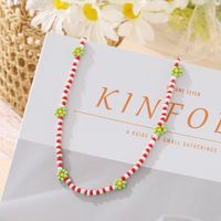 Simple Style Geometric Beaded Inlaid Pearls Women's Necklace sku image 38