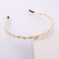 Wholesale Jewelry Simple Small Pearl Particles Hair Band Nihaojewelry main image 5