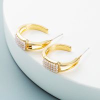 Wholesale Jewelry Retro Pearl Circle Earrings Nihaojewelry sku image 1