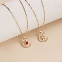 Wholesale Jewelry Birthstone Month Star Pendant Necklace Nihaojewelry main image 5
