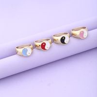 Alloy Gossip Multicolor Retro Ring Wholesale Jewelry Nihaojewelry main image 4