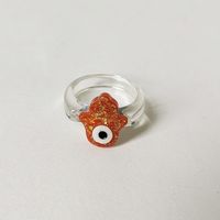 Cute Single-eyed Alien Multi-color Resin Ring Wholesale Jewelry Nihaojewelry sku image 8