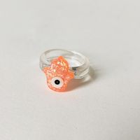 Cute Single-eyed Alien Multi-color Resin Ring Wholesale Jewelry Nihaojewelry sku image 9
