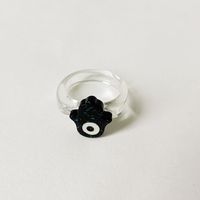 Cute Single-eyed Alien Multi-color Resin Ring Wholesale Jewelry Nihaojewelry sku image 11