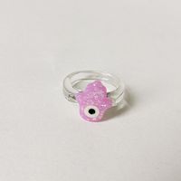 Cute Single-eyed Alien Multi-color Resin Ring Wholesale Jewelry Nihaojewelry sku image 12