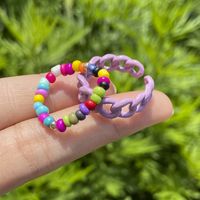 Wholesale Jewelry Color Rice Bead Alloy Ring Set Nihaojewelry sku image 13