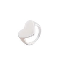 Wholesale Jewelry Alloy Heart Shape Multicolor Ring Nihaojewelry sku image 4