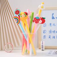 Cute Cartoon Fruit Animal Gel Pen Wholesale Nihaojewelry main image 4