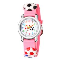 En Gros Bande Dessinée Montre 3d En Relief Football Motif Enfants Montre Bonjour Bijoux main image 3