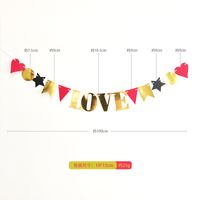 Wholesale Letter Love Pull Flag Atmosphere Layout Supplies Nihaojewelry main image 6