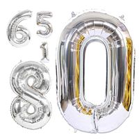 40-inch Silver Digital Aluminum Foil Balloons Wholesale Nihaojewelry main image 6
