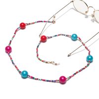 Wholesale Fashion Contrast Color Large Beads Glasses Chain Nihaojewelry main image 1