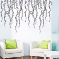 Wholesale Black Rattan Branches Bedroom Porch Wall Stickers Nihaojewelry main image 3