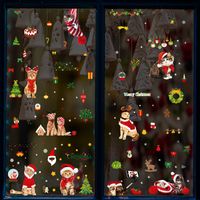 Wholesale Cartoon Christmas Pattern Window Wall Stickers Nihaojewelry main image 4