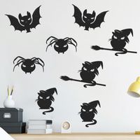 Wholesale Cartoon Luminous Thriller Kitten Wall Stickers Nihaojewelry main image 6