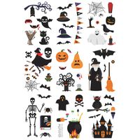 Großhandel Cartoon Niedliche Halloween Muster Wandaufkleber Nihaojewelry main image 6