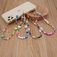 Wholesale Geometric Blue Devil's Eye Pattern Mobile Phone Strap Nihaojewelry main image 4