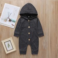 Wholesale Children's Long-sleeved Hooded Jumpsuit Nihaojewelry main image 3