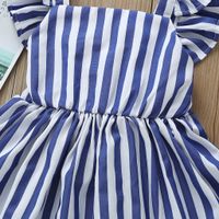 Summer Girl's Strap Skirt New Simple Baby Striped Dress Spot Princess Dress Foreign Trade main image 4