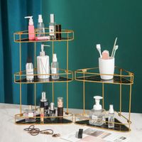 Wholesale Marble Pattern Multi-layer Cosmetic Storage Rack Nihaojewelry main image 2