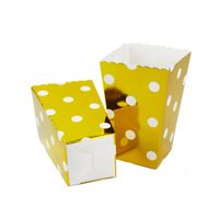 Wholesale Bronzing Popcorn Stripe Paper Box Nihaojewelry sku image 3