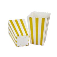 Wholesale Bronzing Popcorn Stripe Paper Box Nihaojewelry sku image 1