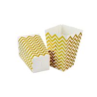 Wholesale Bronzing Popcorn Stripe Paper Box Nihaojewelry sku image 2