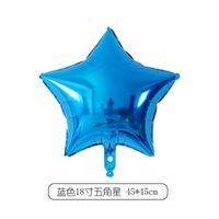18-inch Five-pointed Star Aluminum Foil Balloon Wholesale Nihaojewelry sku image 11