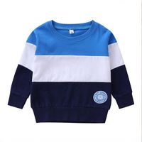Children's Round Neck Stripe Pullover Tops Wholesale Nihaojewelry sku image 1
