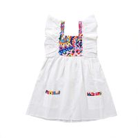 Wholesale Baby Sleeveless Floral Dress Nihaojewelry sku image 1