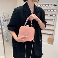 Wholesale Acrylic Jelly Color One-shoulder Messenger Small Square Bag Nihaojewelry main image 4