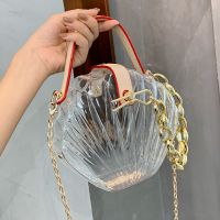 Wholesale Transparent Jelly Color Shoulder Shell Bag Nihaojewelry main image 2