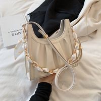 Summer Bag For Women 2021 New Trendy Fashion Crossbody Bag Pleated Cloud Bag Shoulder Bag Line Large Capacity Mobile Phone Bag main image 4