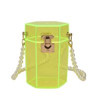 Vente En Gros Sac De Messager Portable Chaîne De Perles Transparente Nihaojewelry sku image 2